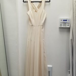 Robert Rodriguez | Off-white Sleeveless Gown